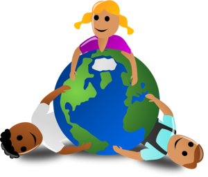 Eine Erdkugel. Kopierrechte von OpenClipart-Vectors auf Pixabay.
